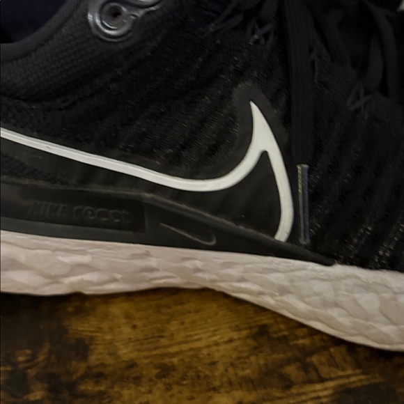 Nike React Infinity Flyknit 2 Black Sneakers - Picture 2 of 8